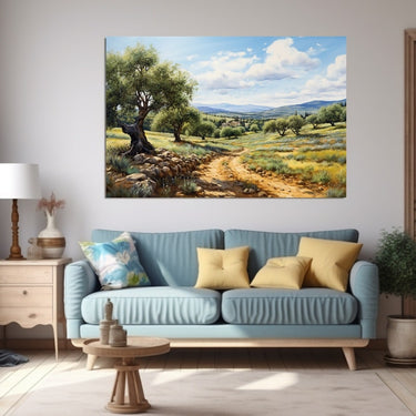 Tableau Peinture Olivier Provence